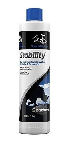 Stability Seachem 325ml Bonus Bacterias Acuarios