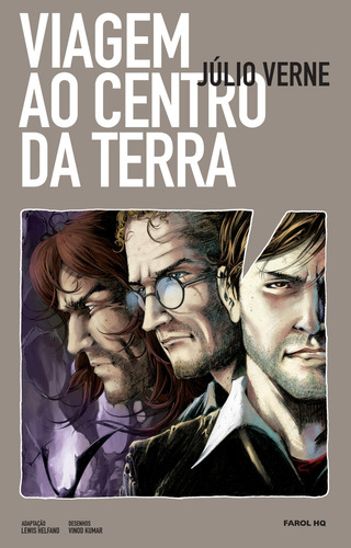 Viagem Ao Centro Da Terra Em Quadrinhos, De Julio Verne. Editora Farol Literário, Capa Mole Em Português, 2010