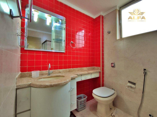 Imagem 23 de 25 de Apartamento Na Praia Vista Para O Mar 4 Dormitórios 1 Suíte Sacada 1 Vaga Pitangueiras Guarujá. - Ap1264