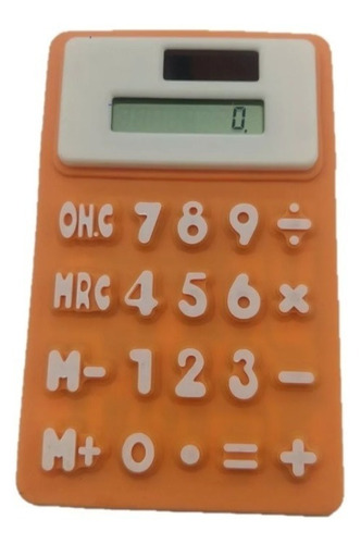 Calculadora  Flexible De Colores 10x15cm