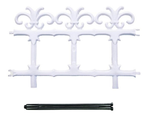 Imagen 2 de 3 de Cerco Flor De Liz 0.80 Mts X 25cm