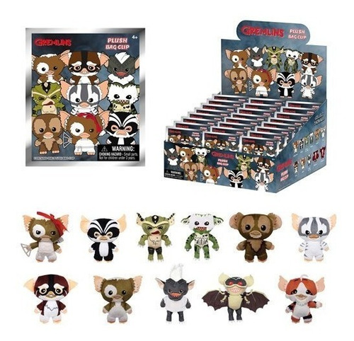 Imagen 2 de 2 de Gremlins Plush Bag Clip - Sorpresa - Monogram