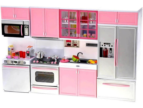 Juguete My Modern Kitchen Cocina Para Barbies Playset Xtr C