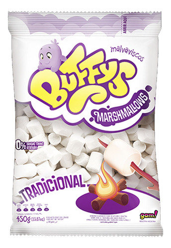 Buffys Malvaviscos Blanco X 450gr - Cioccolato Tienda Dulce