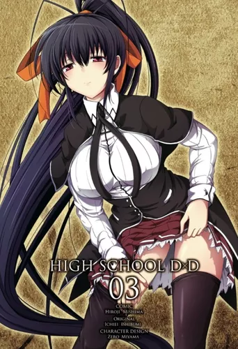 High School DxD, Vol. 3 by Hiroji Mishima, Paperback