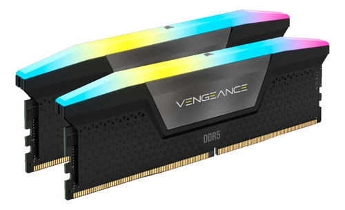 Memoria Ram Gamer Corsair 32gb (x2) 5200mhz Ddr5 Rgbpcreg