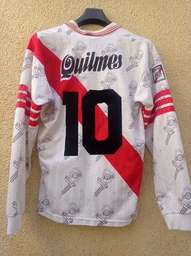 Camiseta River adidas 1997 Tricampeón Gallardo Utilería L (Usado)