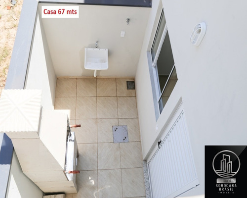 Sobrado Com 2 Dormitórios À Venda, 67 M² Por R$ 165.000 - Jardim Santa Esmeralda - Sorocaba/sp - Ca00074 - 67692364