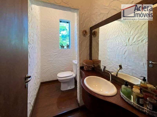 Imagem 19 de 30 de Chác. São João 3 Dorms (1suíte) Casa Rústica Linda, 2 Lareiras, Piscina, Gourmet! - Ca2669