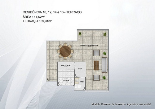 Imagem 24 de 30 de Sobrado Em Condomínio Com 3 Dormitórios À Venda Com 105m² Por R$ 598.900,00 No Bairro Uberaba - Curitiba / Pr - M2ub-rbg161718