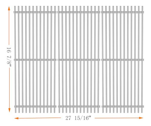 Barra Bqs Acero Inoxidable Rejilla De Cocción 68763 De Repue