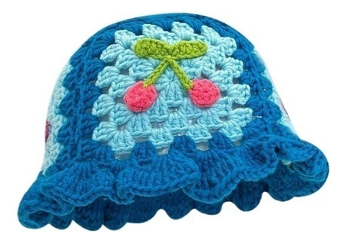 Gorro Tejido A Mano Sweet Cherry