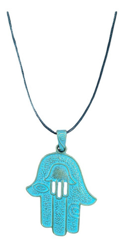 Collar Amuleto Mano De Fatima Talisman De Proteccion