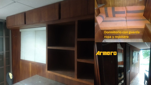 Imagen 6 de 11 de Remolque Oficina Móvil Con Dormitorio Caja Seca