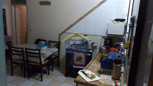 Casa Com 3 Dorms, 1 Nos Fundos Com Wc, Tupi, - Vact955