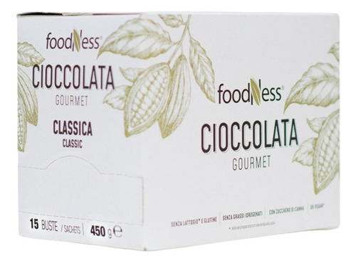 Foodness Chocolate Caliente Variedades 15 Sachets / Qtq