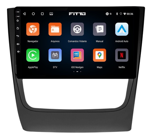 Multimidia Vw Gol G6 Voyage Android 14 2gb 64gb Carplay 9p