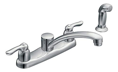 Moen 7907 Chateau  Grifo Bimando De Bajo Arco Llave De La Co