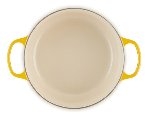 Panela Redonda Signature 26 Cm Nectar Le Creuset Cor Amarelo