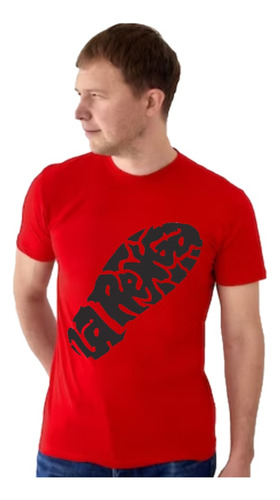 Remera Roja - La Renga - Unisex - Rock Nacional -manga Corta