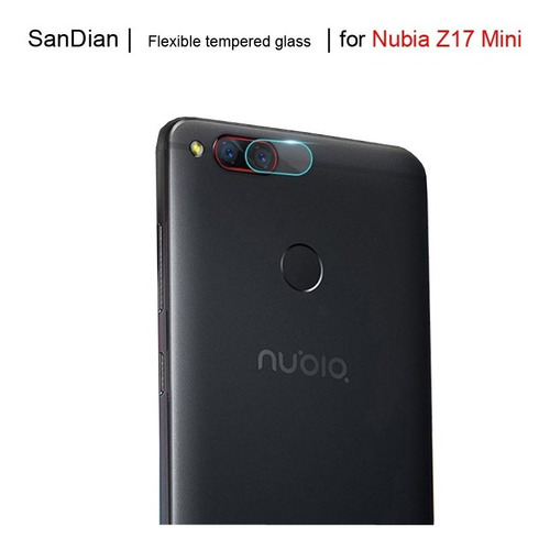 Imagem 2 de 4 de Pelicula De Câmera Traseira Nubia Z17 Mini Tela 5.2