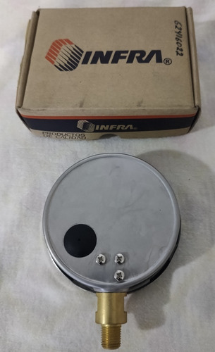 Manómetro Con Glicerina. Metro Infra. 0-14 Kg (0-200 Psi) (Usado)