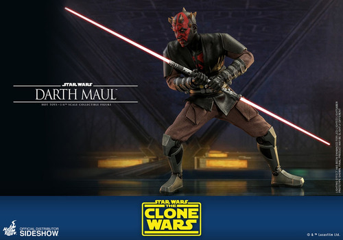 Hot Toys Darth Maul Star Wars The Clone Wars Sixth Scale