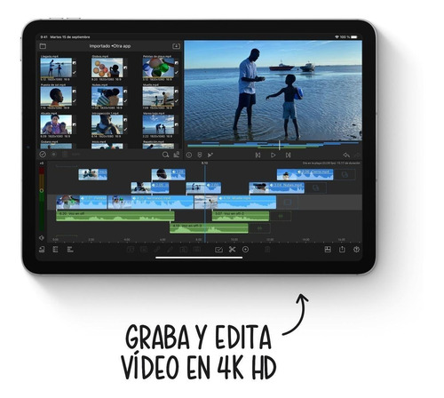 Imagen 5 de 9 de Apple iPad Air de 10.9" WI-FI 64GB Verde (4ª generación)