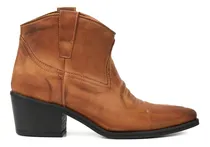 Comprar Bota Mujer Cuero Texanas Briganti Botinetas Zapato Mcbo25086