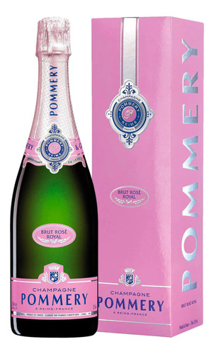 Champagne Pommery Brut Rosé Estuche Original 750 Ml.