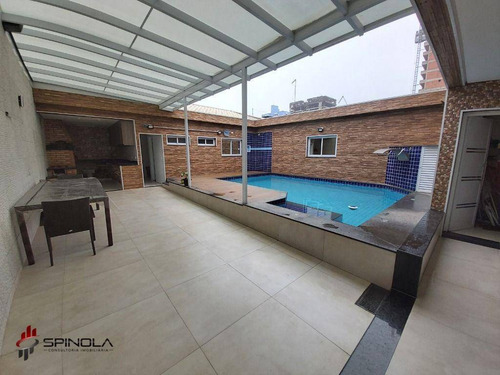 Imagem 7 de 30 de Sobrado Com 3 Dormitórios À Venda, 300 M² Por R$ 1.300.000,00 - Maracanã - Praia Grande/sp - So0082