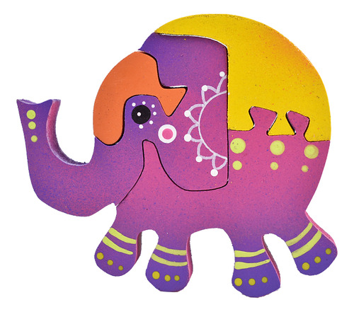 Elefante Hindú Rosa Magneto