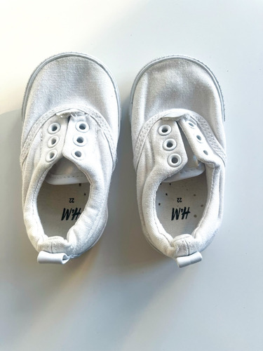 Panchas H&m Blancas Niño Talle 22