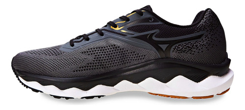 Tênis De Corrida Masculino Wave Way 5 Em Tecido Knit Mizuno