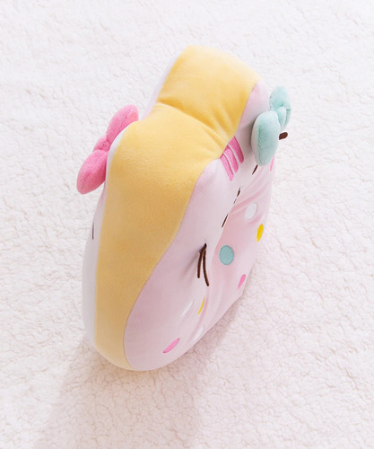 Peluche Gato Pusheen Y Hello Kitty Dona Plush Especial Gund Color Rosa Pálido