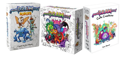 Monsdrawsity The Board Game Edición Deluxe: Juego Principal,