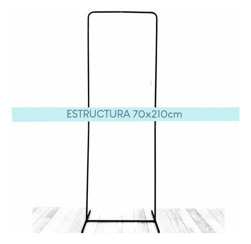 Estructura Soporte Para Fondo 70x210 Recto Candy Bar