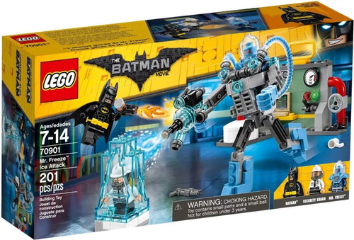 Lego The Batman Movie O Ataque De Gelo Do Mr. Freeze 70901