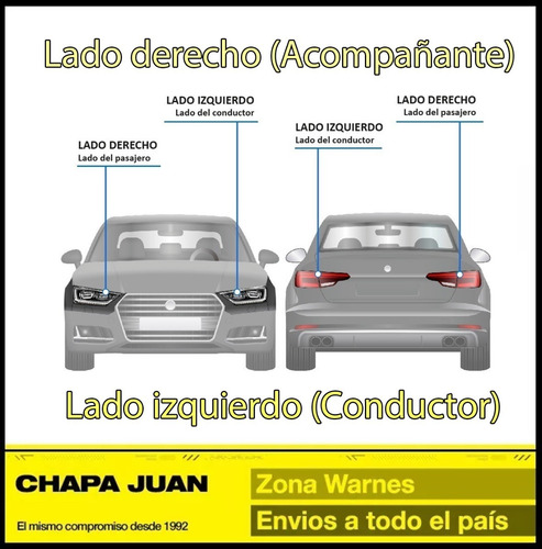 Moldura Paragolpe Amarok 2016 2017 2018 2019 2020 Izquierdo