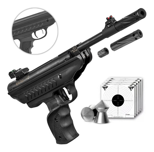 Pistola Hatsan 25 Supercharger Vortex Nitro Aire Comprimido