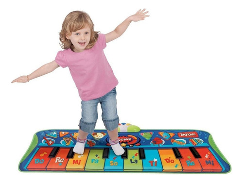Tapete Infantil Piano Musical Multi Atividades Winfun