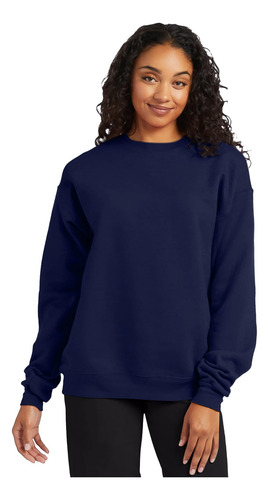 Moletom Masculino Hanes Ecosmart, Azul Marinho, 4xl