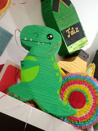 Piñata Dinosaurio Tiranosaurio Rex Jurasic World Park Mundo
