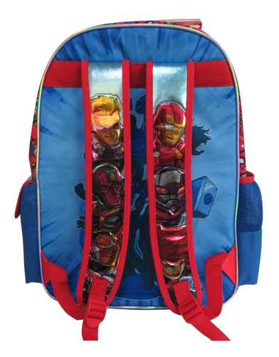 Imagen 2 de 3 de Mochila De Espalda Avengers Spiderman Sp858 Original 18''