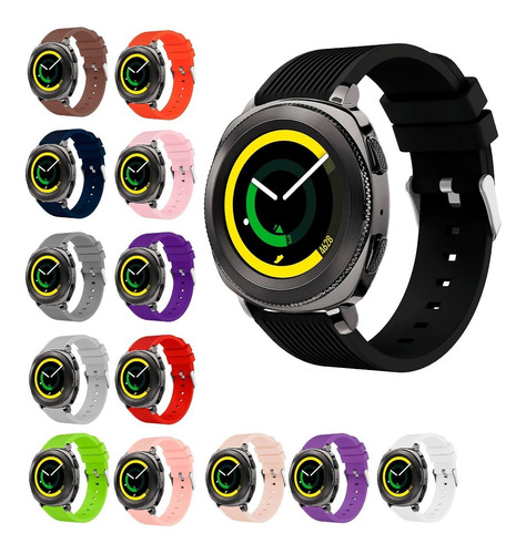 Combo De 3 Correas Sport De Lujo Para Samsung Gear Sport