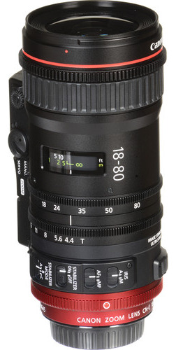 Canon Cn-e 18-80mm T4.4 Compact-servo Cinema Zoom Lens