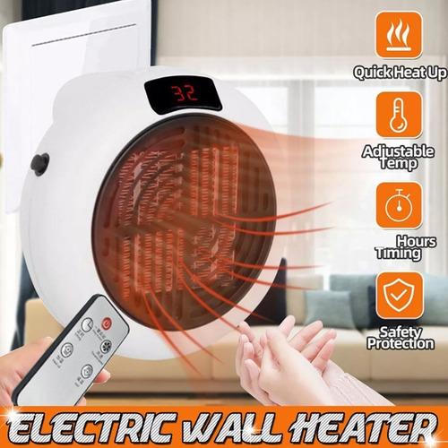 Calentador Eléctrico Práctico Calentador De Aire Caliente Te