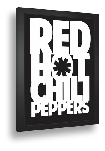 Quadro Decorativo Poste Red Hot Chili Peppers  Classico A3