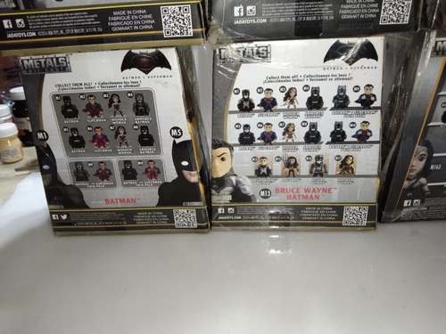 Set Batman Vs Superman Aquaman Wonder Woman Metals Jada New (Usado)