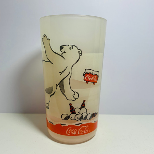 Vaso Coca Cola Osos Polares Gris Colección 2003